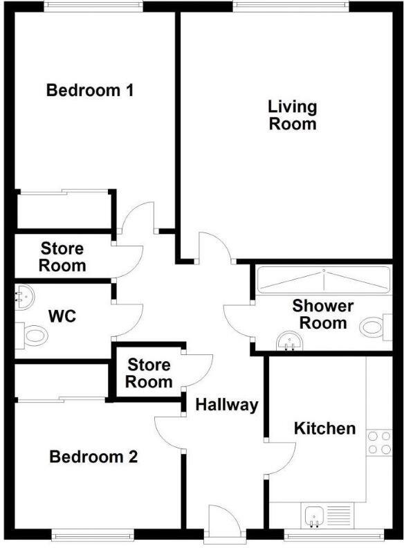 Apartment 30 Forum Court, 80 Lord Street, Southport, Merseyside, PR8 1JP floorplan