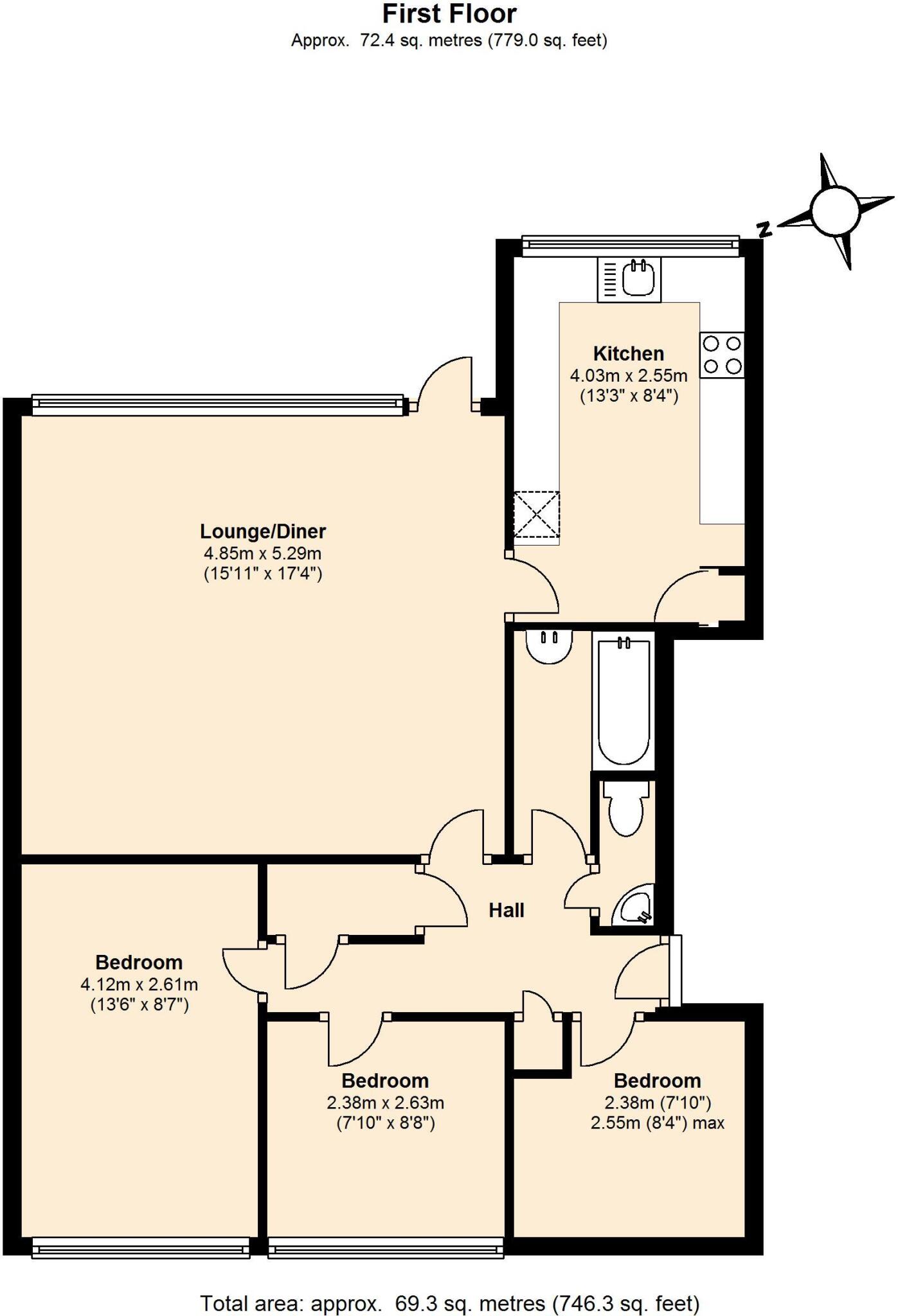 Ward Royal, Windsor floorplan