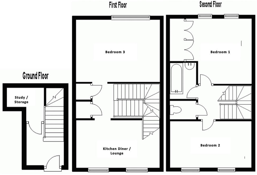 Dalston, Hackney, E8 floorplan