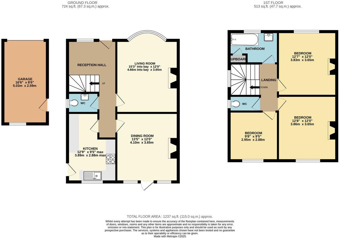 Peartree Lane, Bexhill-on-Sea, TN39 floorplan