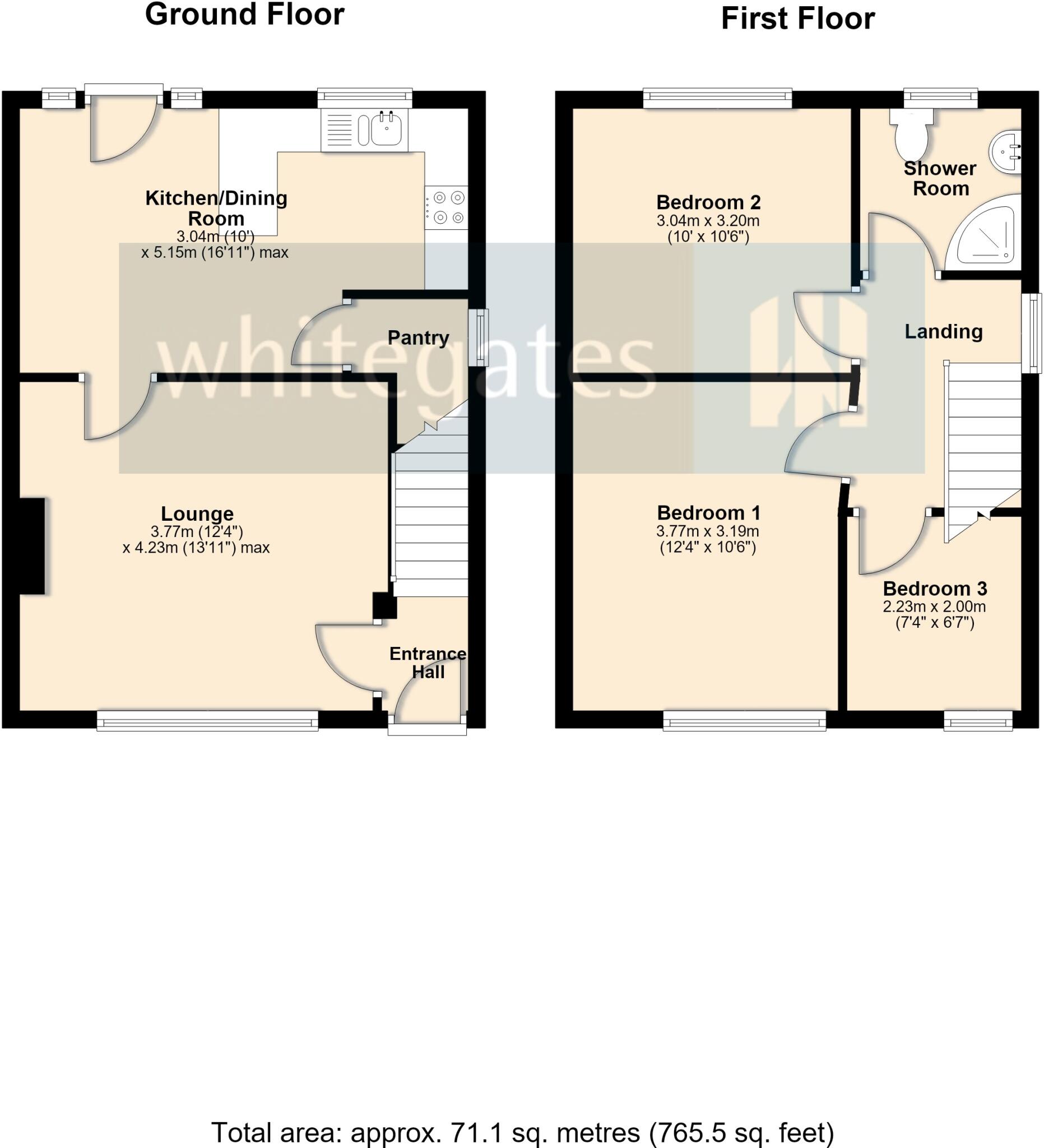 Higham Common Road, Barugh Green, S75 floorplan
