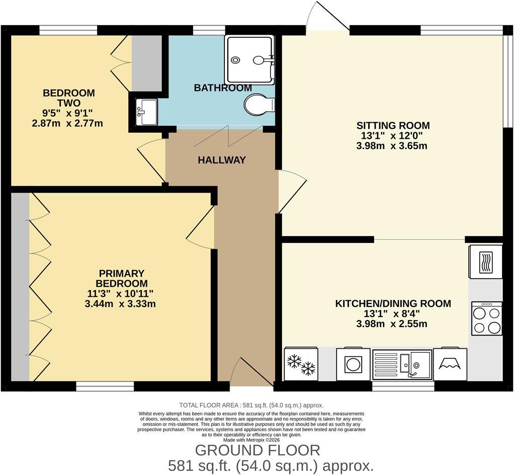 Chapel Road, Carlton Colville, Lowestoft floorplan
