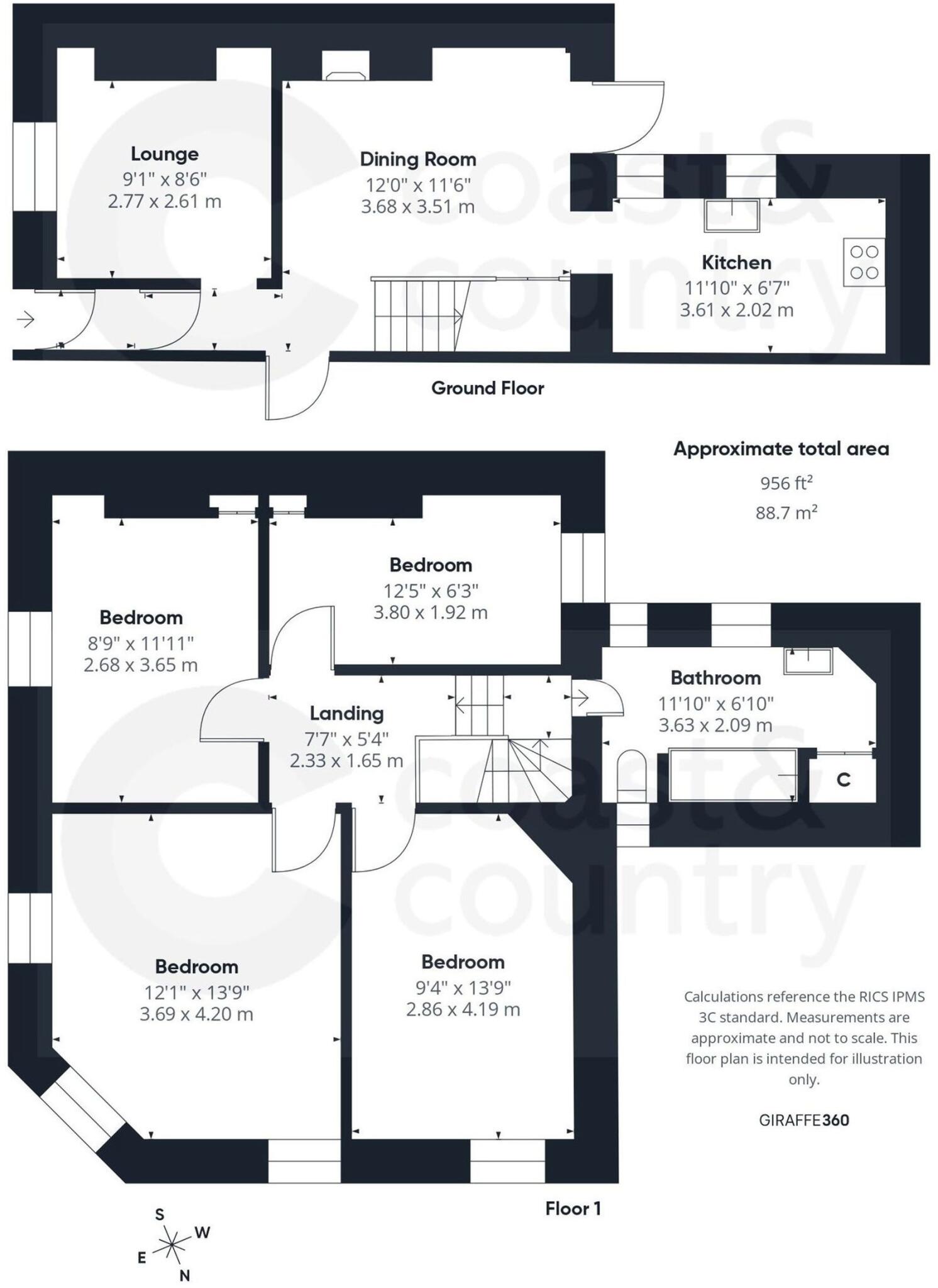 Hilton Road, Newton Abbot, TQ12 floorplan