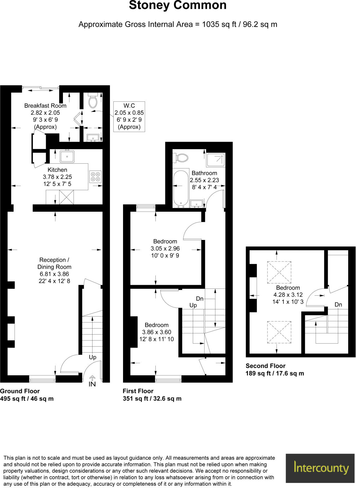 Stoney Common, Stansted, Essex, CM24 floorplan