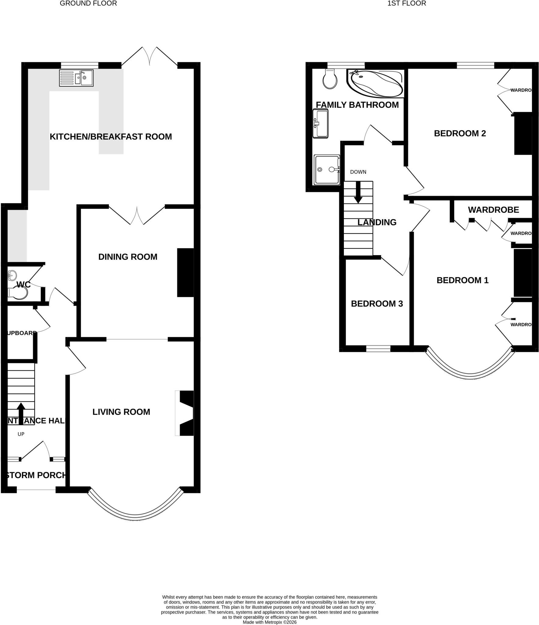Margaret Avenue , Bedworth floorplan