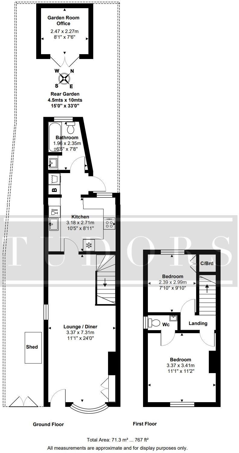 School Road, East Molesey, KT8 floorplan