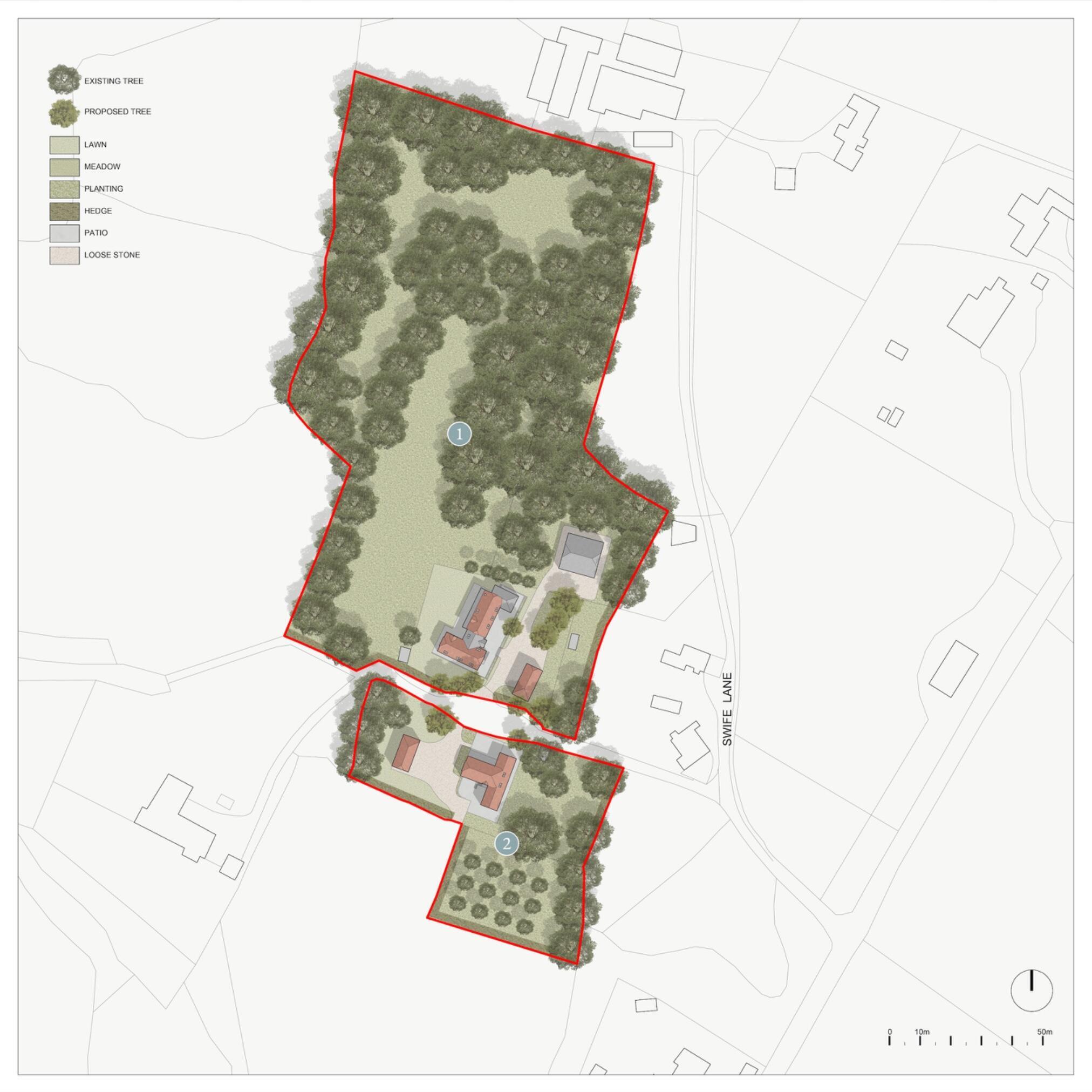 Single Plot at Swife Lane, TN21 floorplan