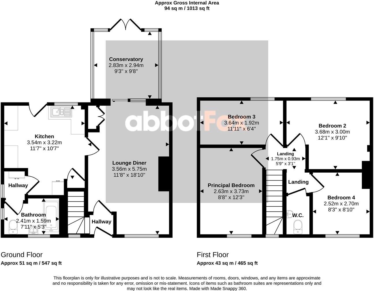 Becclesgate, Dereham, NR19 floorplan