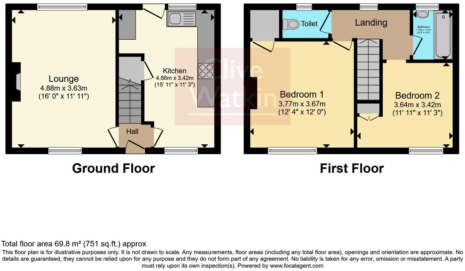 Dale Avenue, Bromborough, Wirral, Merseyside, CH62 floorplan