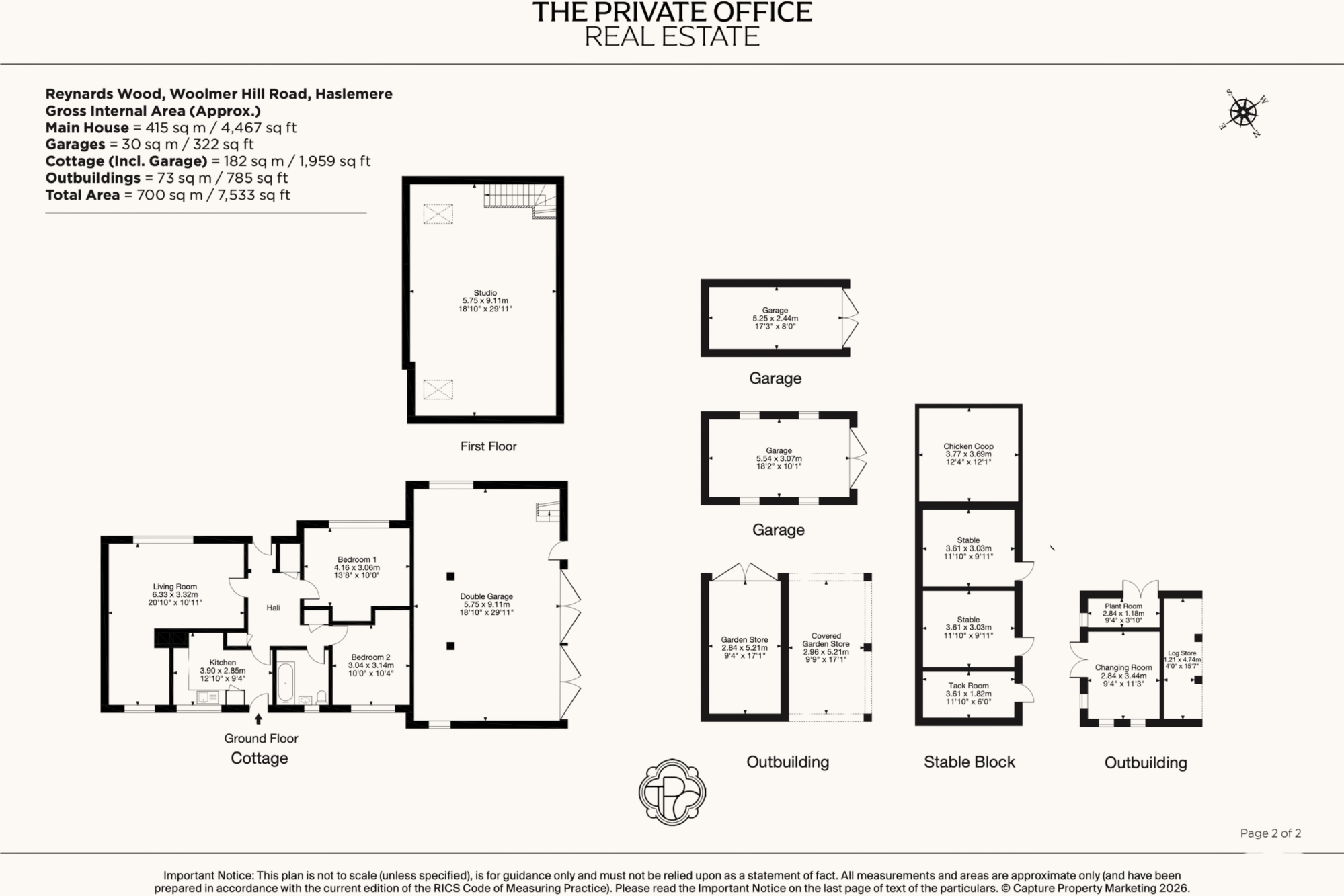 Woolmer Hill Road, Haslemere, GU27 floorplan