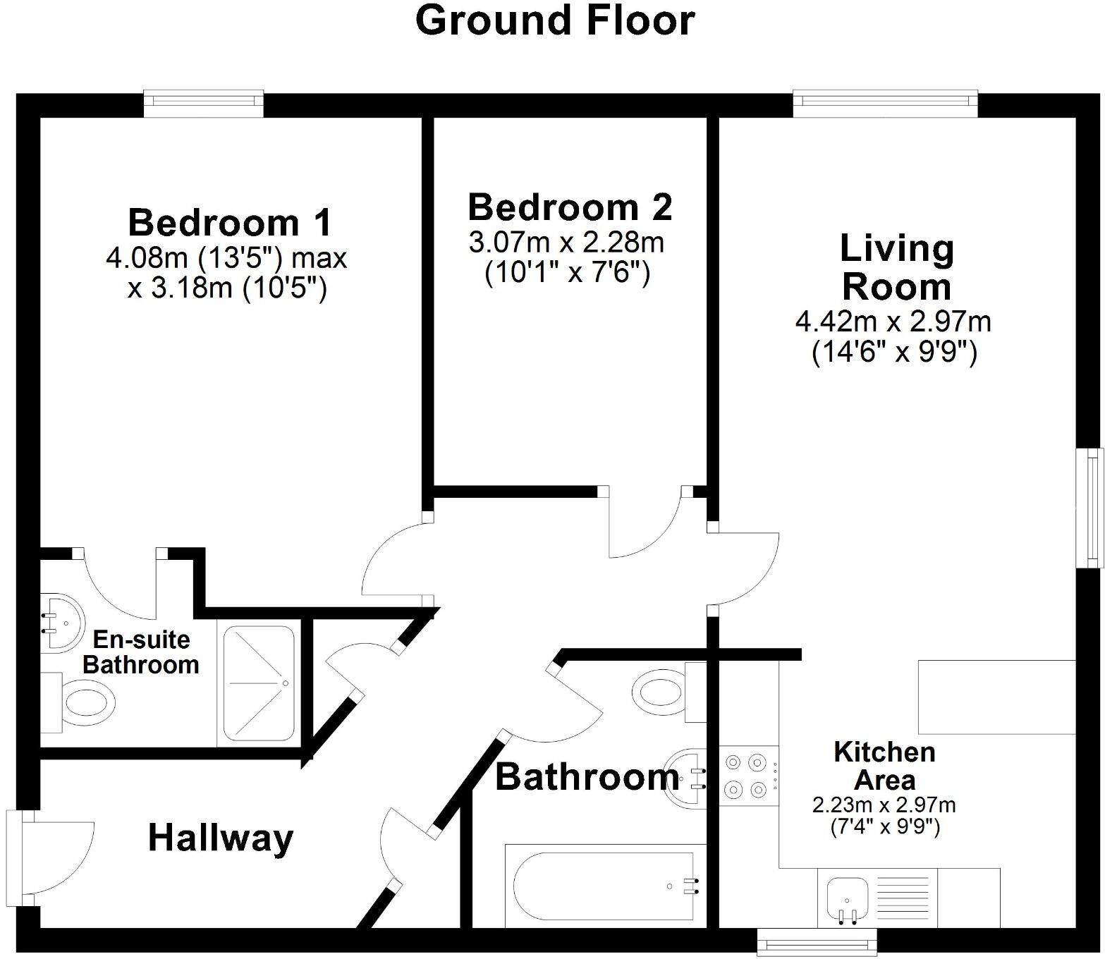 Milwain Road, Manchester, Greater Manchester, M19 floorplan