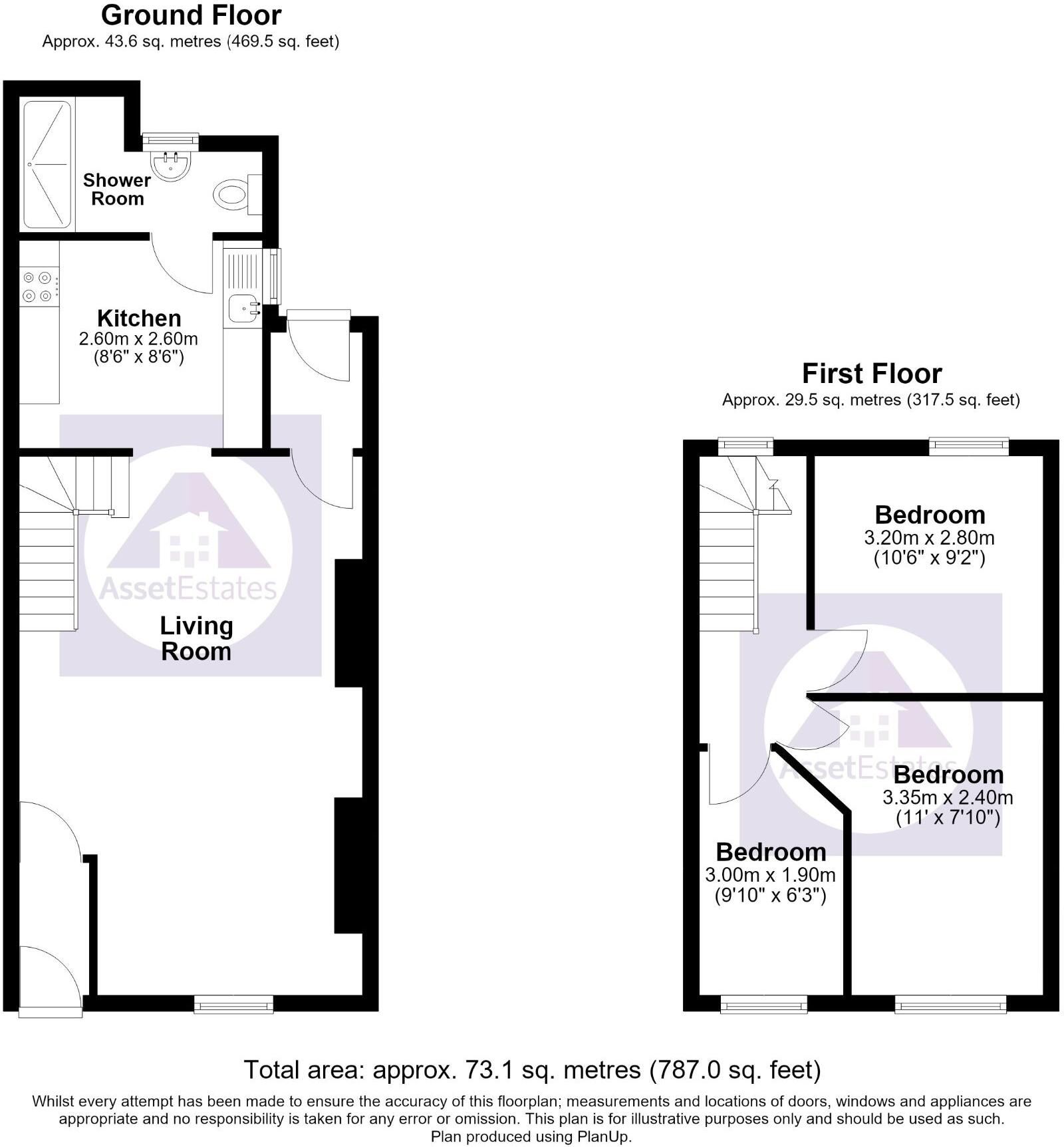 Caefelin Street, Llanhilleth  floorplan