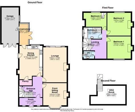 Rainford Road, Windle floorplan