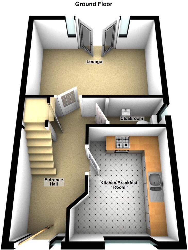 Acacia Lane, Branston, Burton-on-Trent, DE14 floorplan