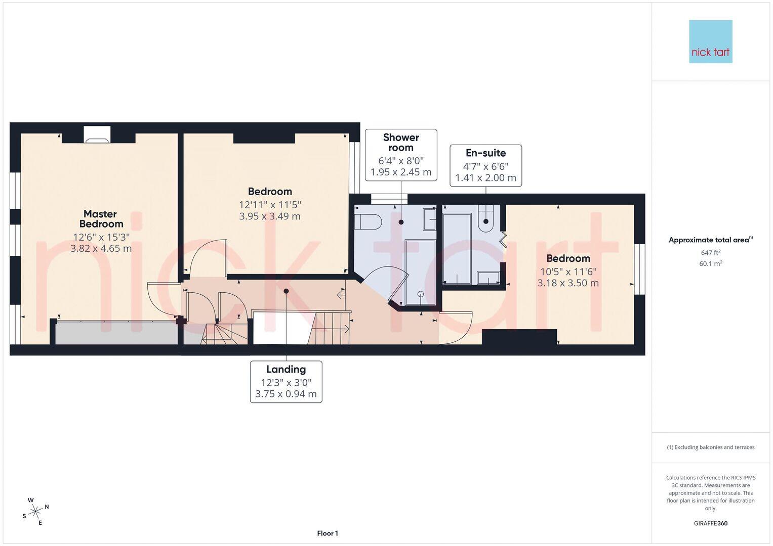 Clark Road, Compton, Wolverhampton, WV3  floorplan