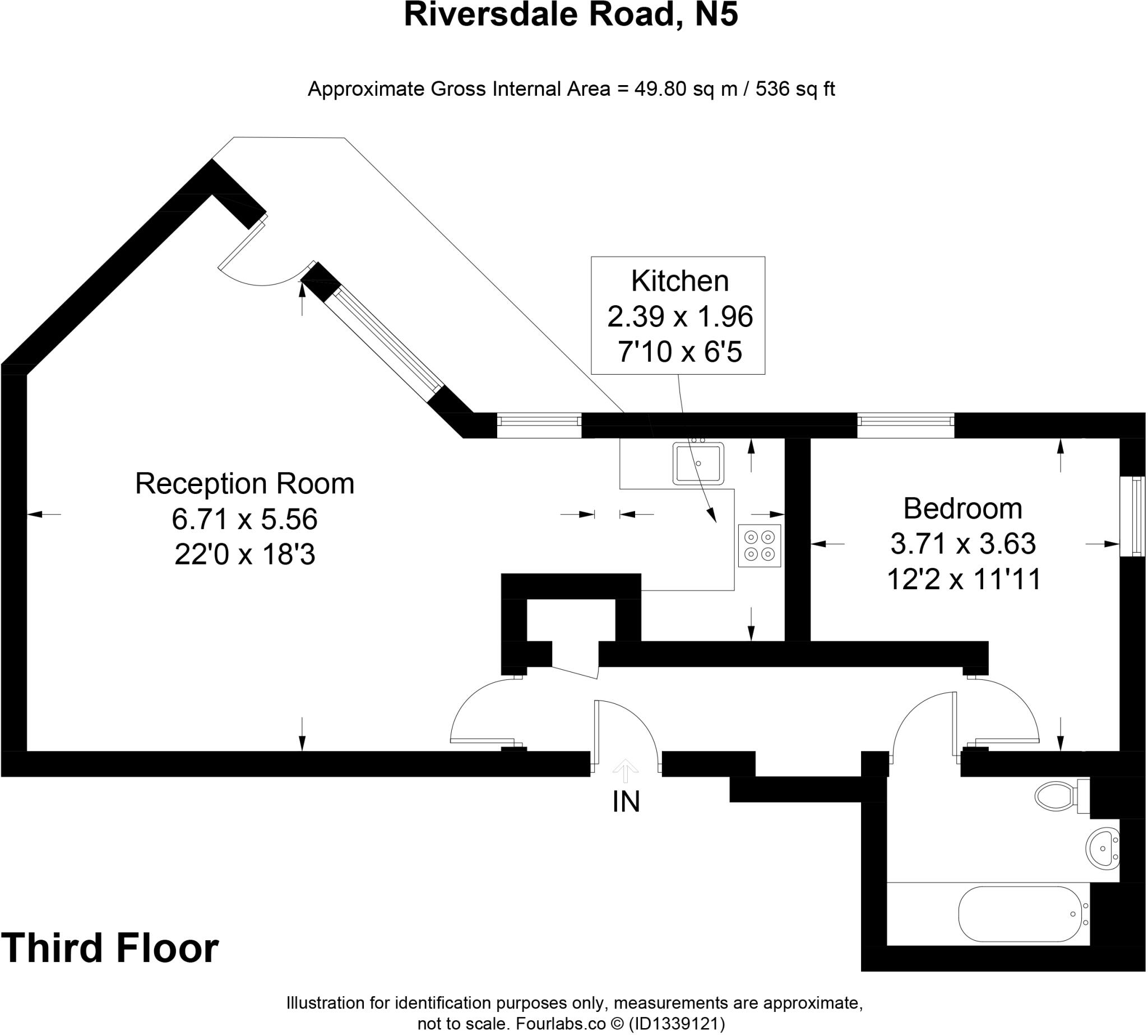 Riversdale Road London N5 floorplan