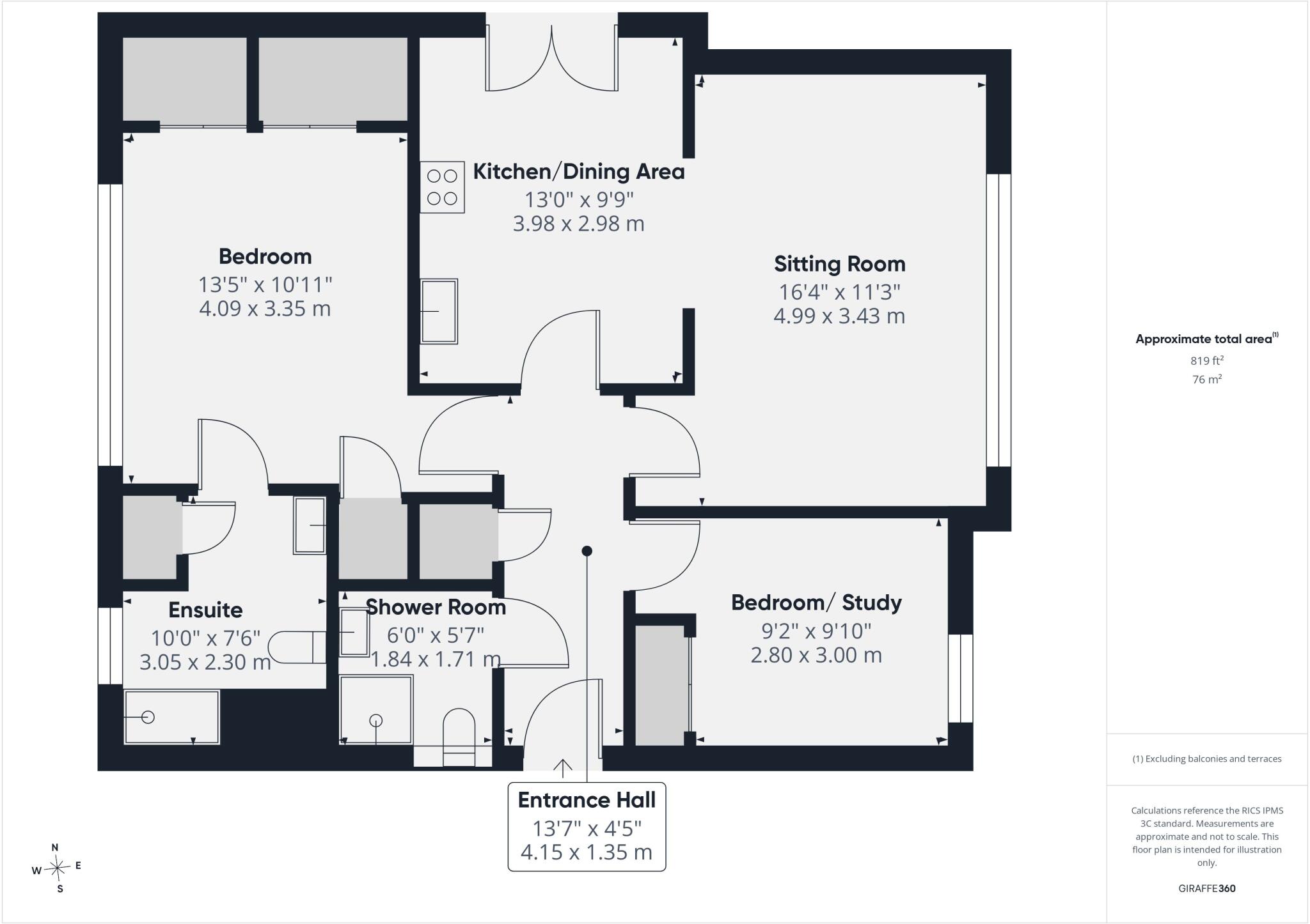 6, Carysfort Close, Elton, Cambridgeshire, PE8 floorplan