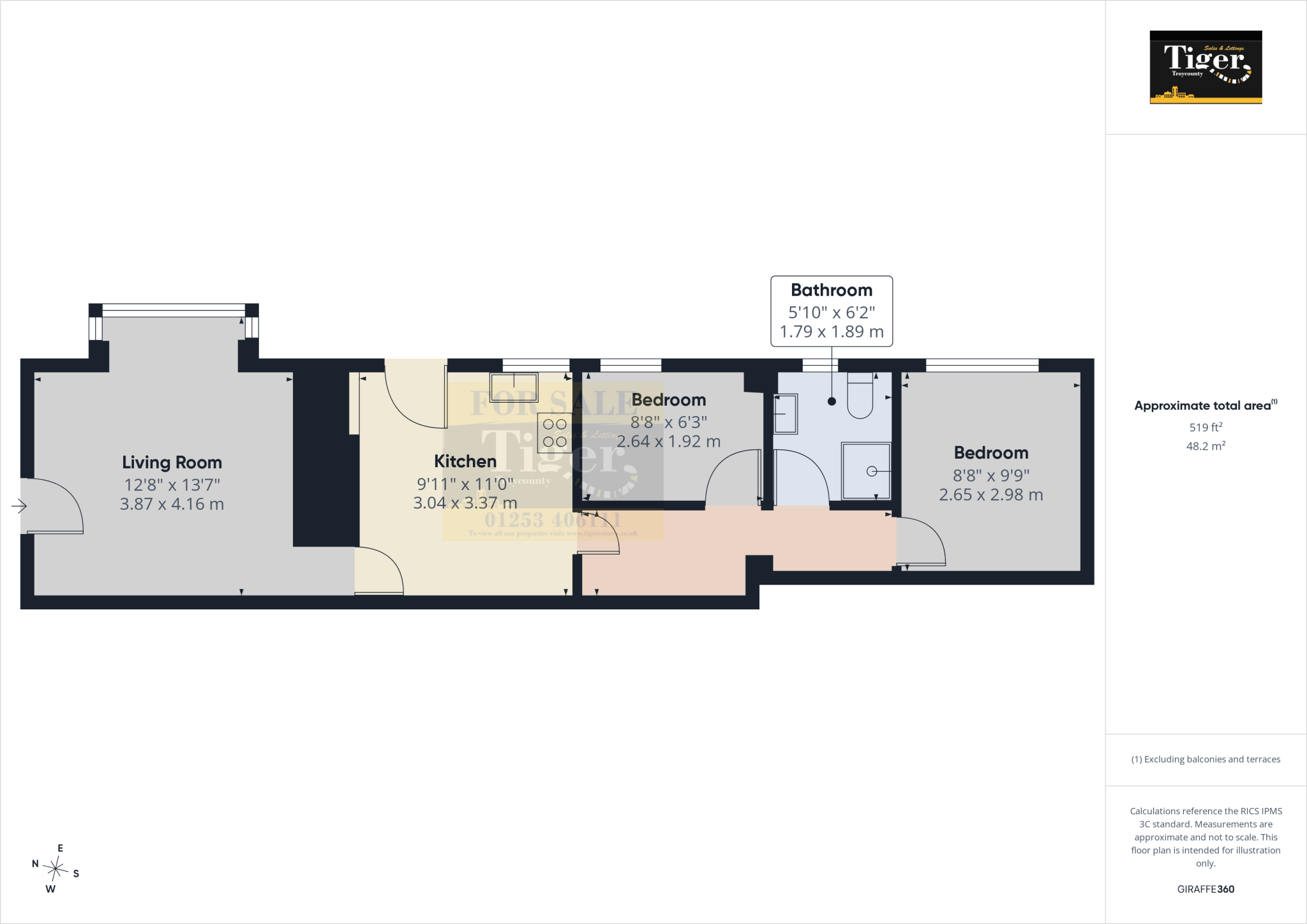 Shaw Road, Blackpool floorplan