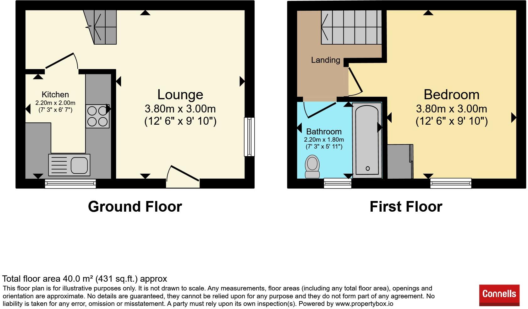Linbridge Way, Luton floorplan