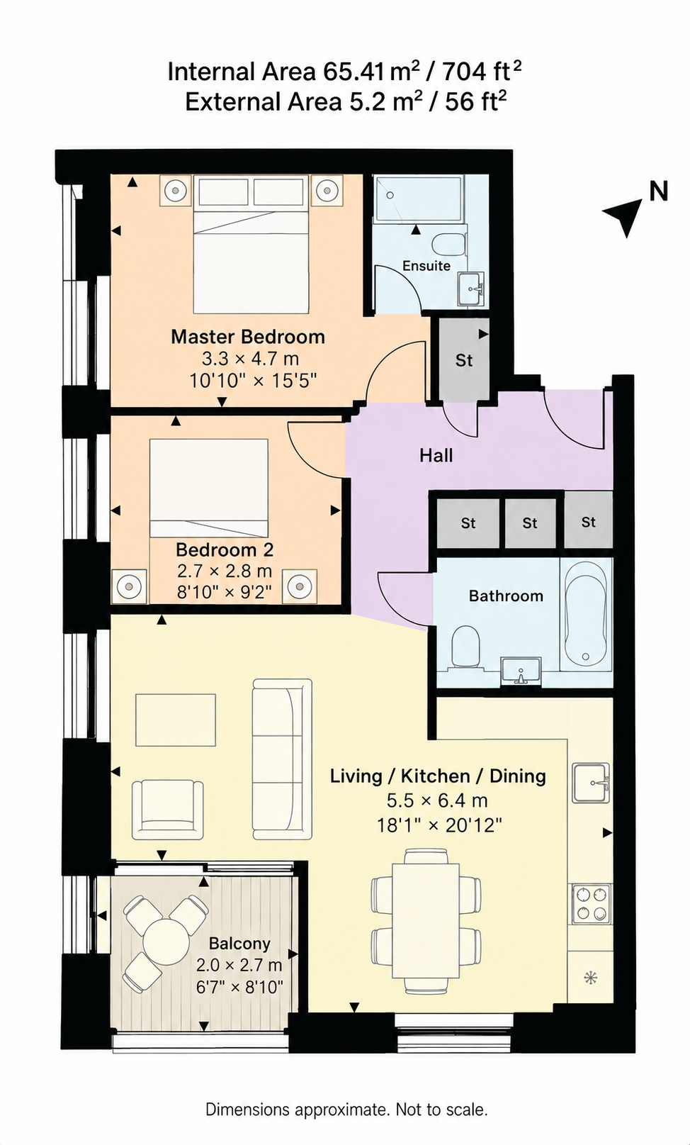 Levy Building, Heygate Street, Southwark, London floorplan