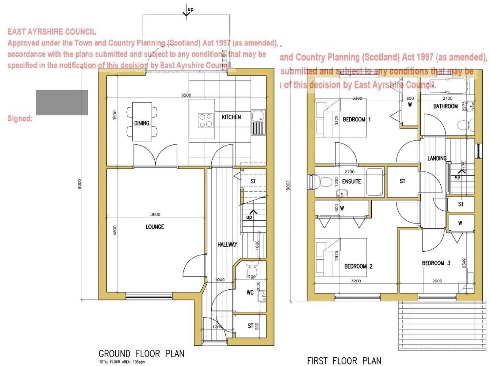 Plot 1, Highhouse View, Auchinleck, KA18 2LD floorplan