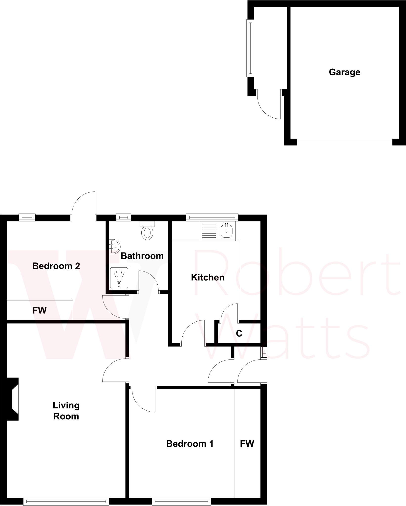Acre Drive, Eccleshill, Bradford, BD2 floorplan
