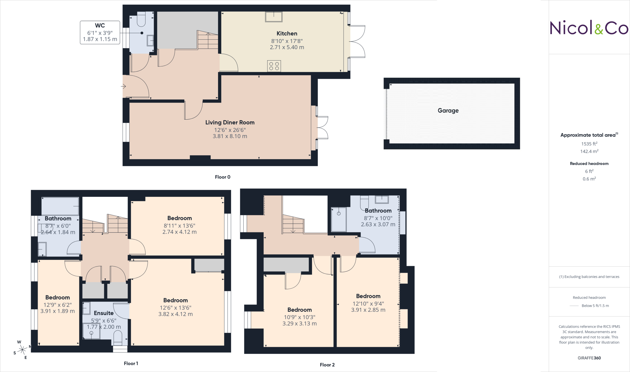 Lawley Way, Droitwich Spa, Worcestershire, WR9 floorplan