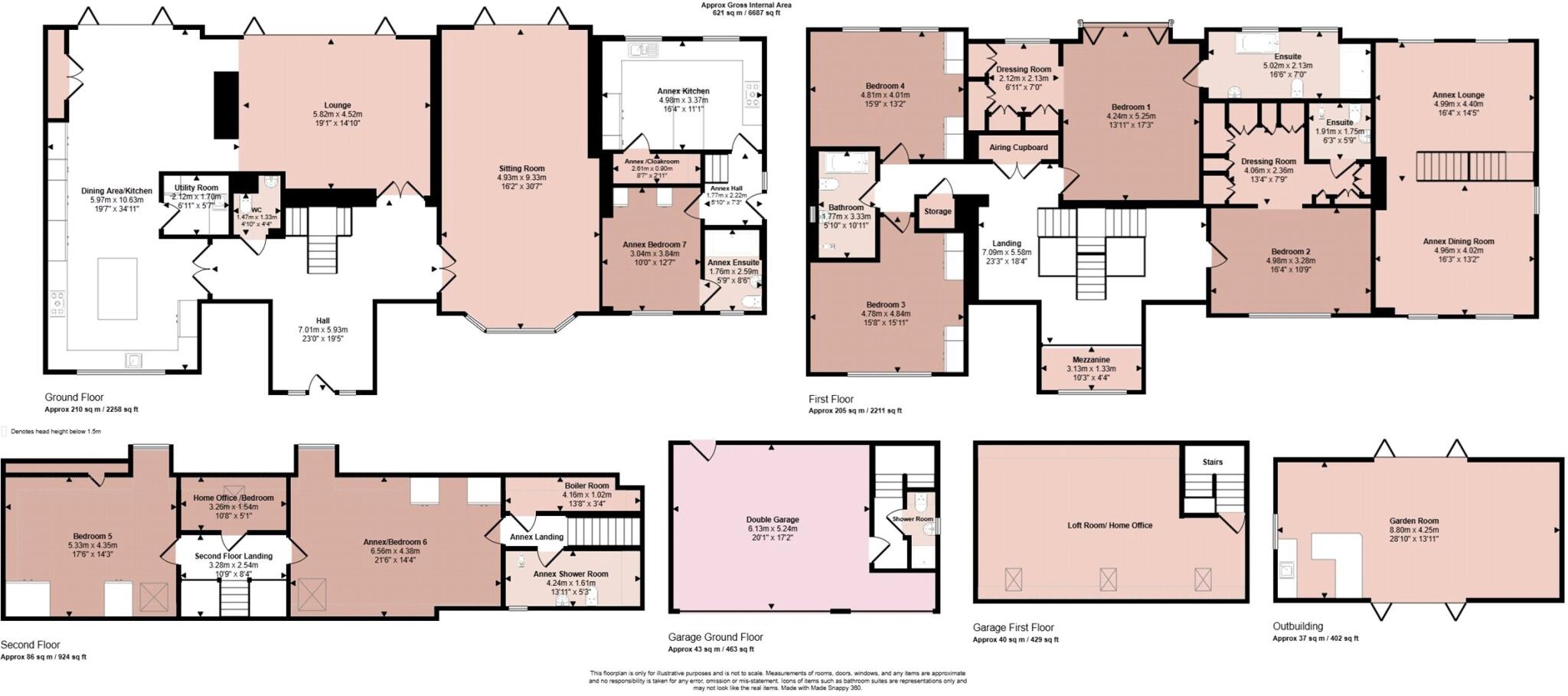 Barton Road, Market Bosworth floorplan