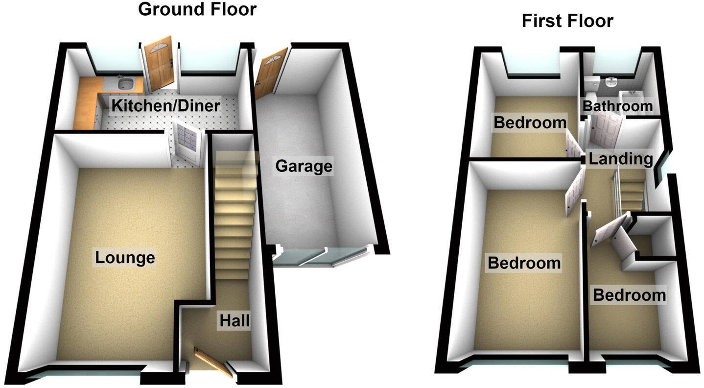 120 Rydal Avenue, Chadderton, Oldham, OL9 0QX floorplan