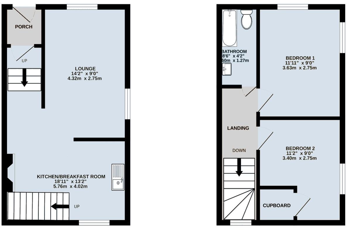 Meridian Place, Ilfracombe, Devon floorplan