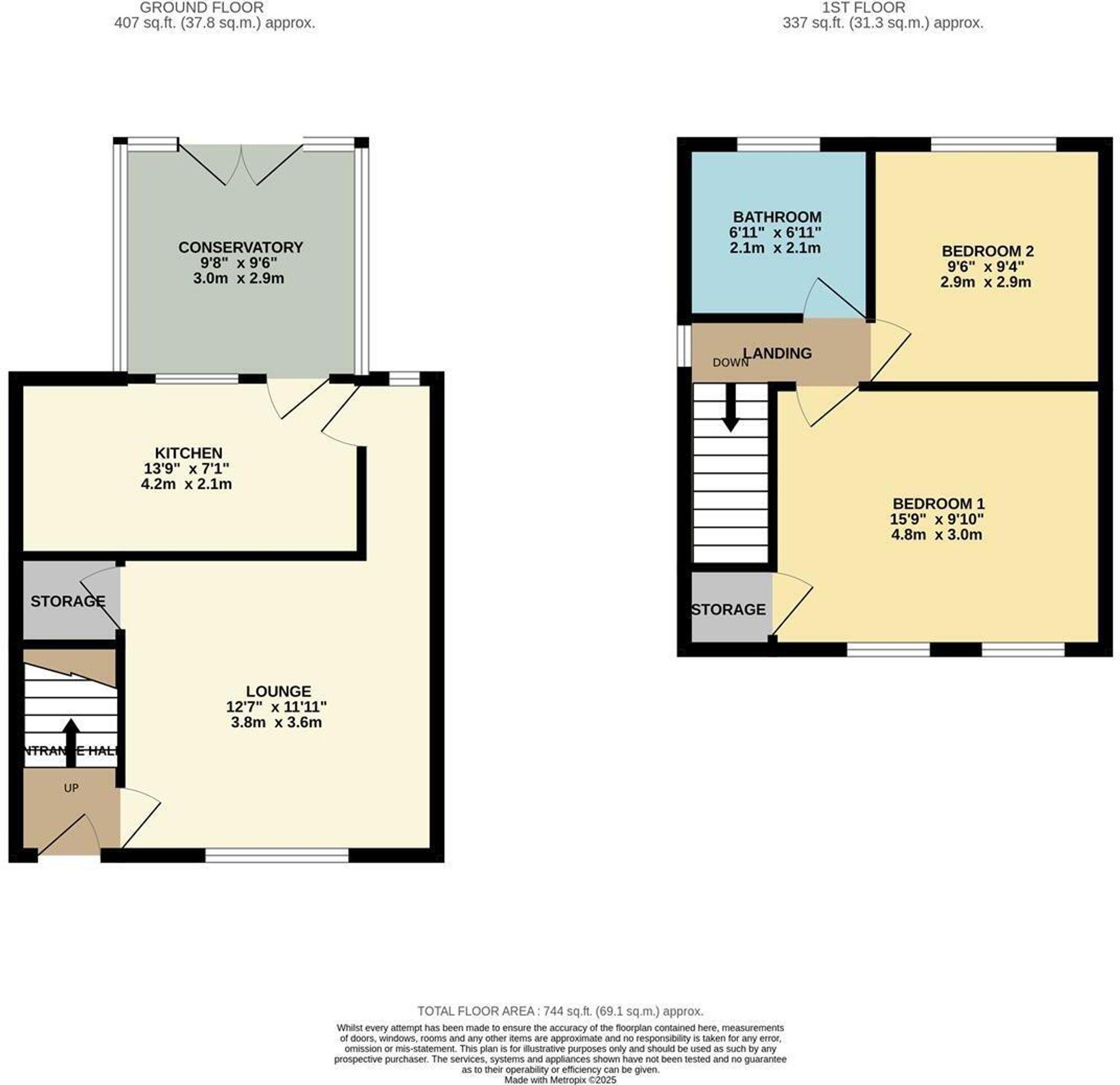 Hollington Crescent, Birmingham, B33 floorplan