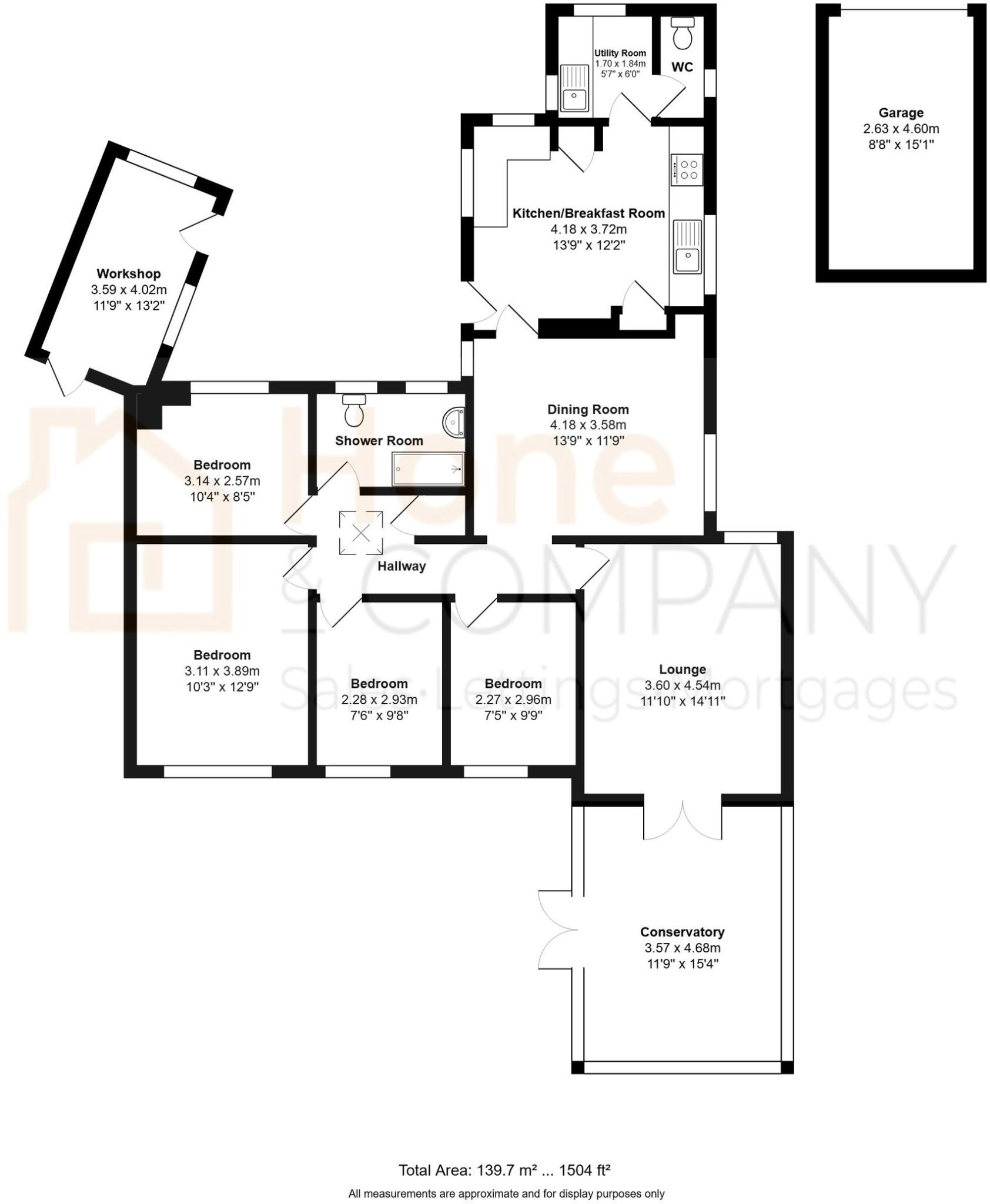 Mill Green, Turvey, MK43 floorplan