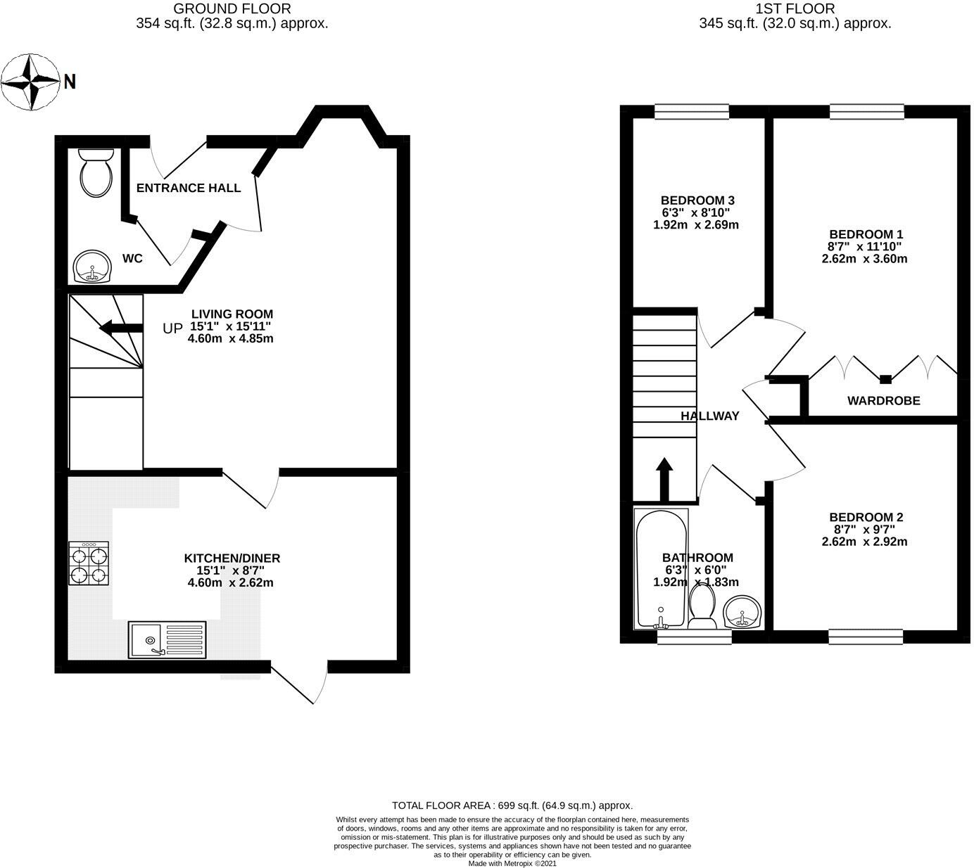 Eden Court, Didcot, Oxfordshire, OX11 floorplan