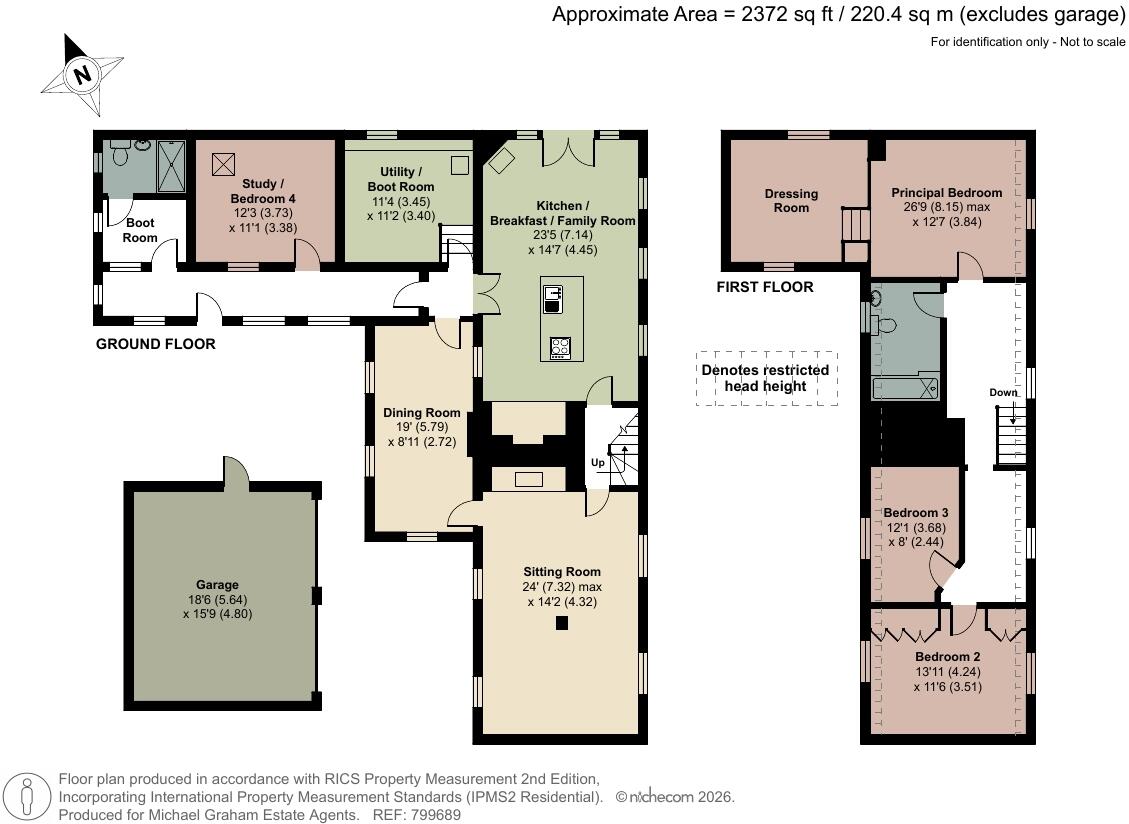 High Street, Stagsden, Bedfordshire, MK43 floorplan