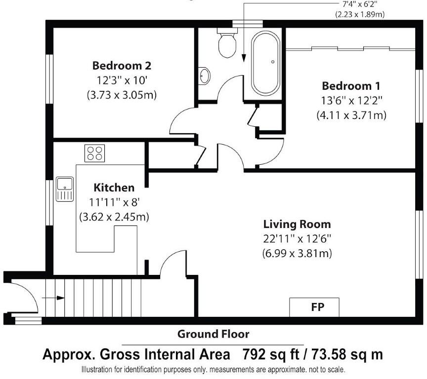 Connaught Fold, Bradley floorplan