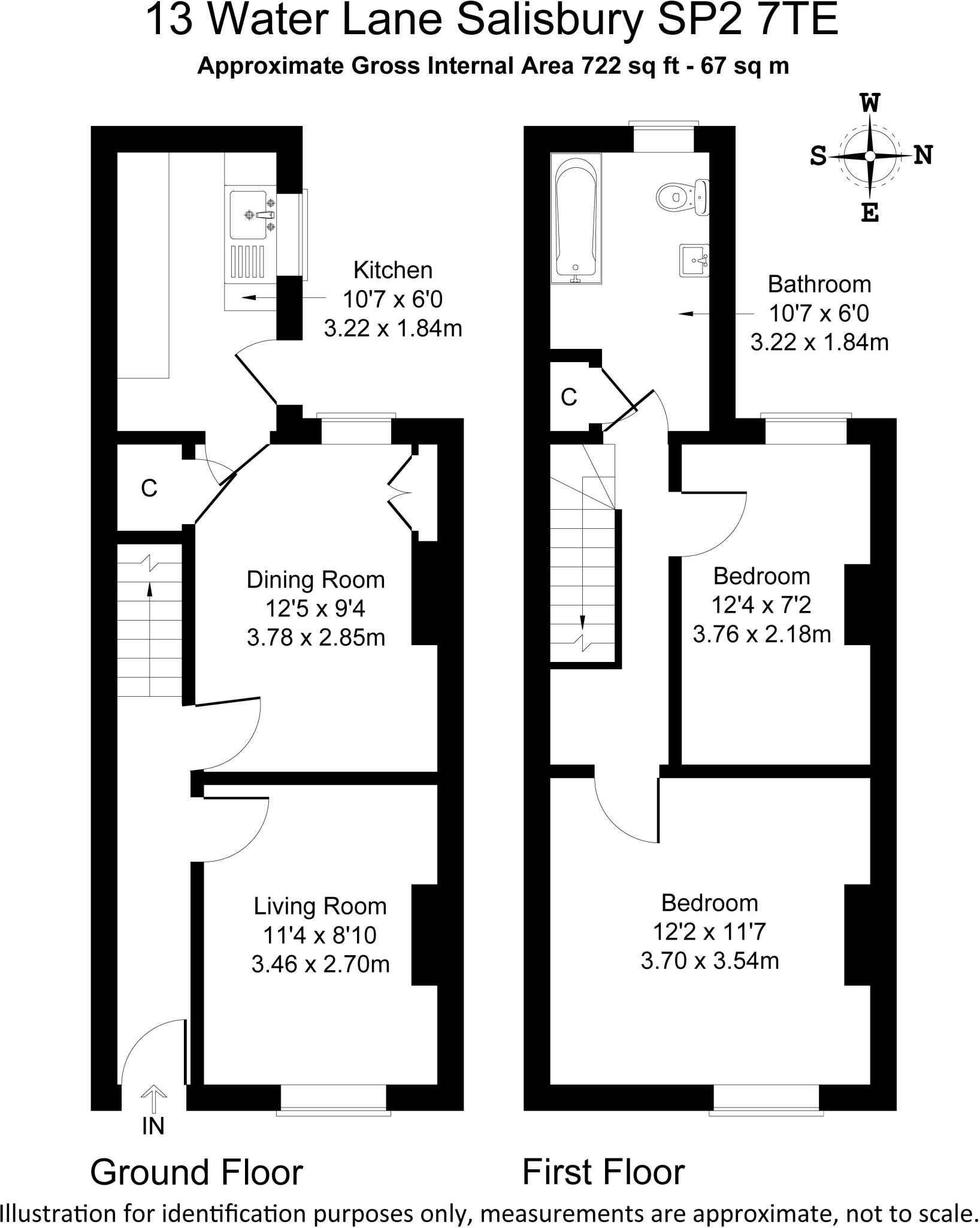 Water Lane, Salisbury             ***VIDEO TOUR*** floorplan