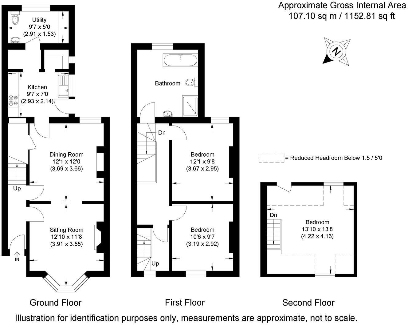 Gloucester Road, Newbury, RG14 5JN floorplan