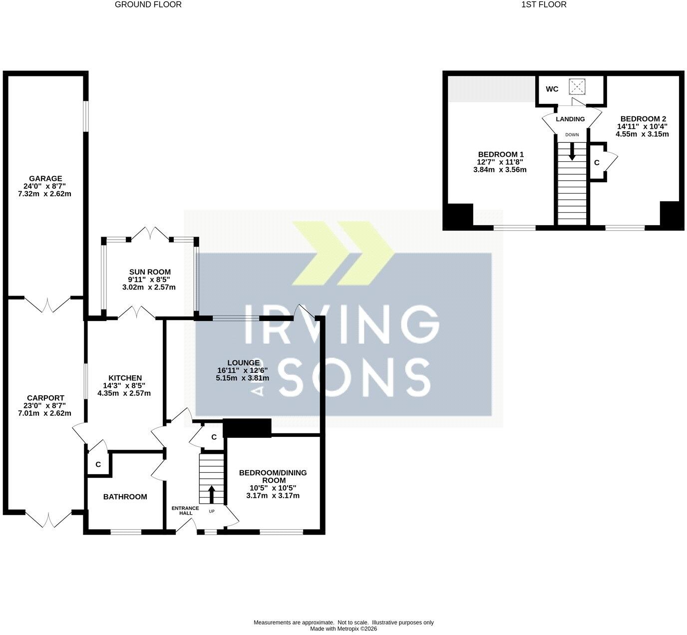 Lake Road, Verwood, Dorset, BH31 floorplan