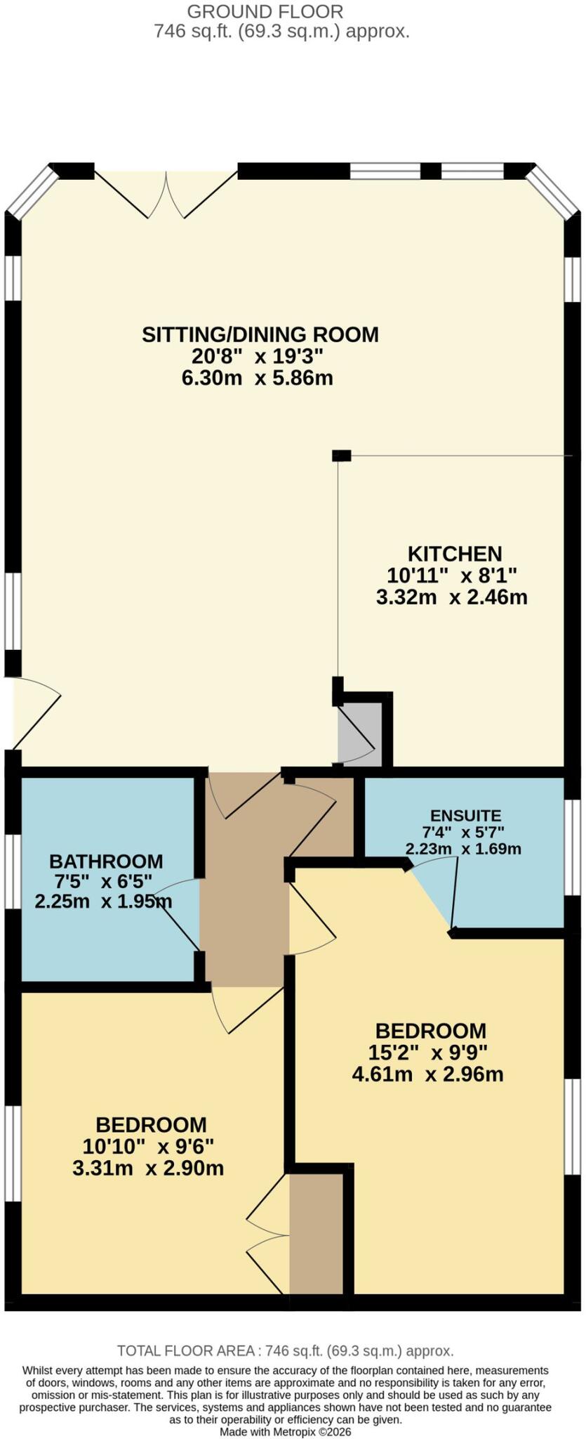 Westhay Moor, Cheddar, BS27 floorplan