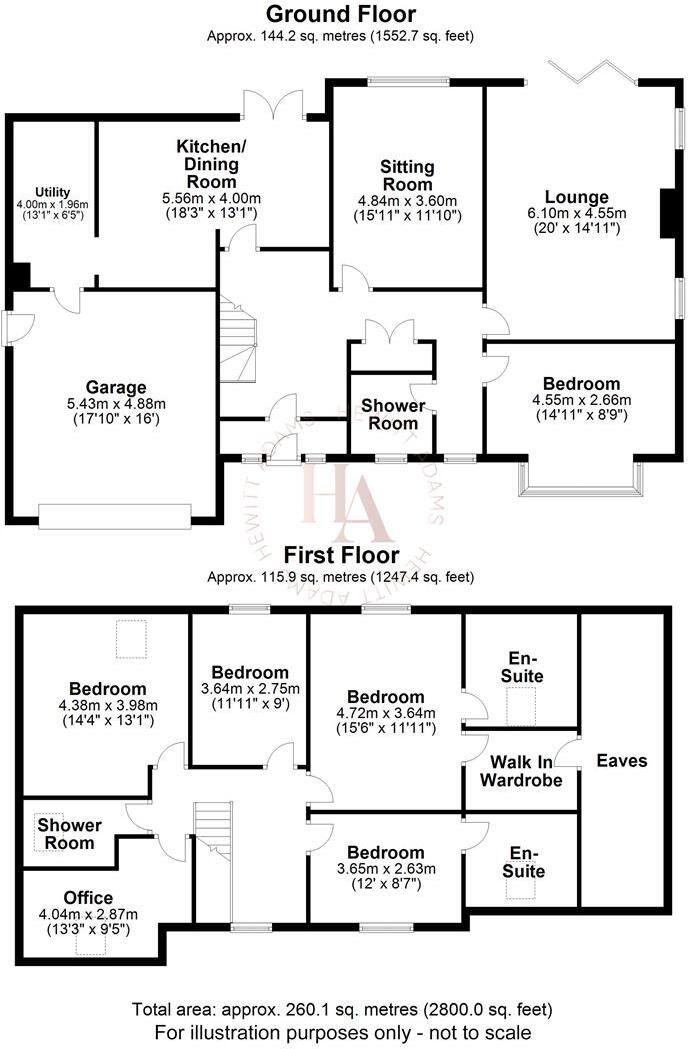 Raby Close, Heswall, Wirral floorplan
