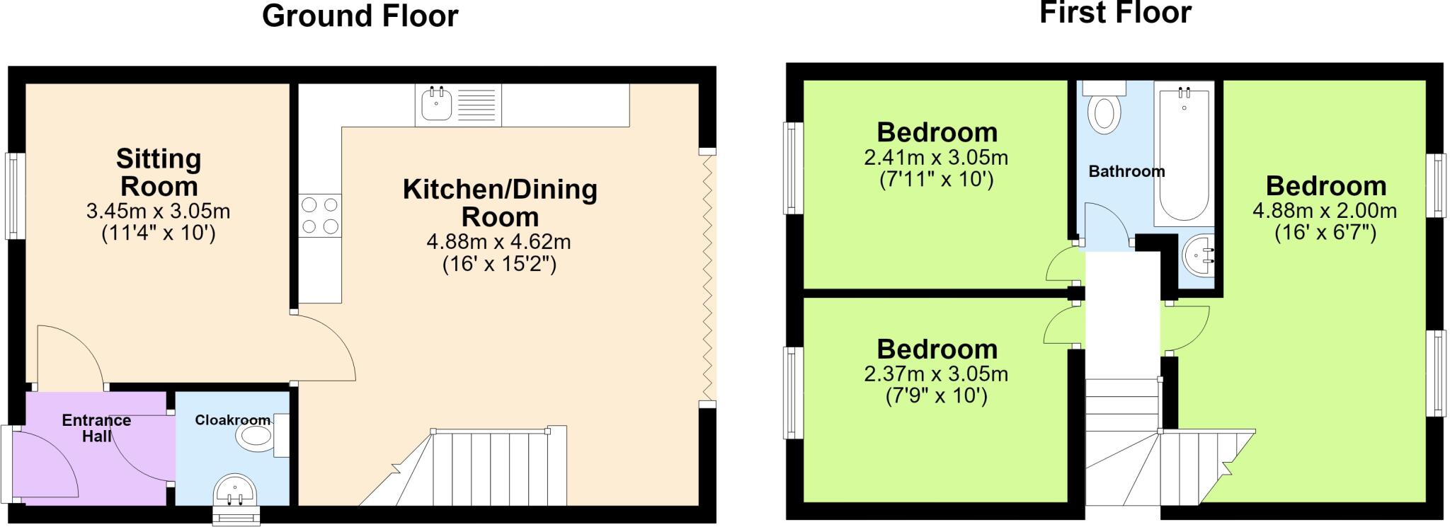 Grove Gardens, West Christchurch, Christchurch, BH23 floorplan