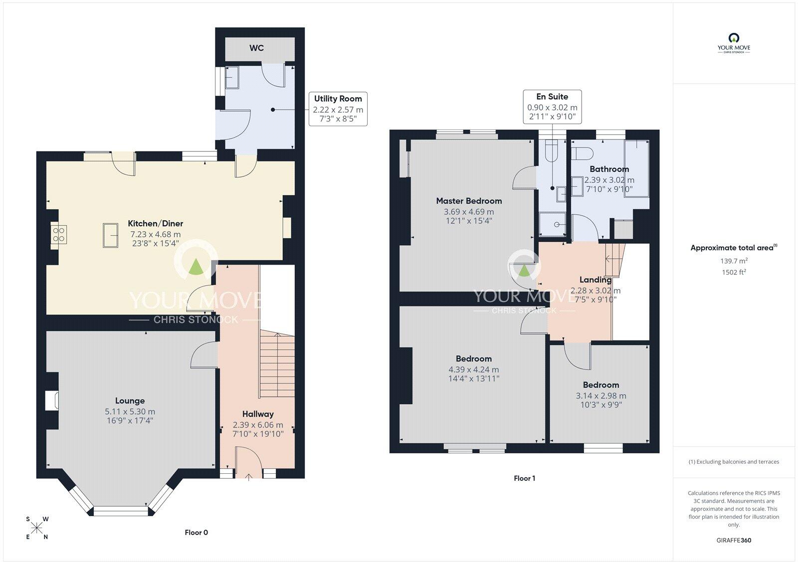 New Durham Road, Annfield Plain, Stanley, Durham, DH9 floorplan