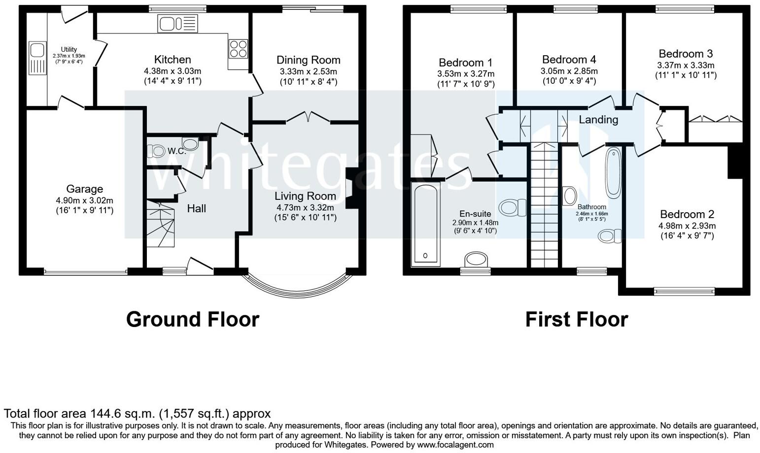 Pelham Close, Haslington, Crewe, Cheshire, CW1 floorplan