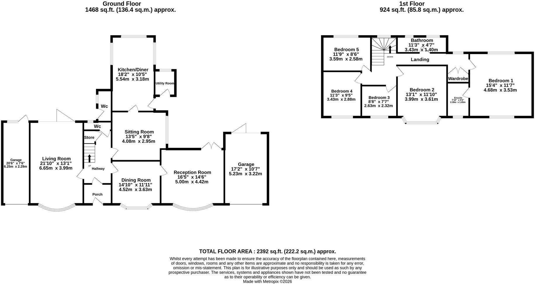 Bramley Road, Bramhall, SK7 floorplan