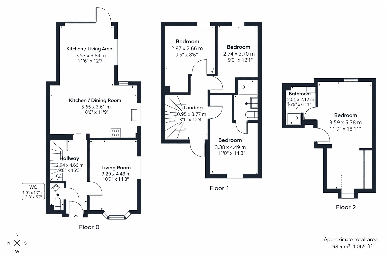 Beaney View, Swindon, Wiltshire, SN2 floorplan