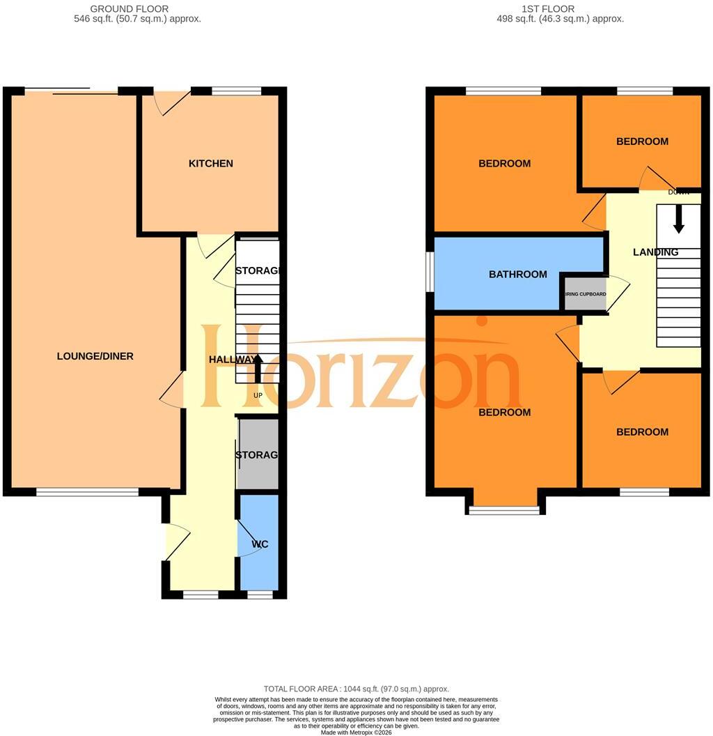 Highcliff Crescent, Rochford floorplan