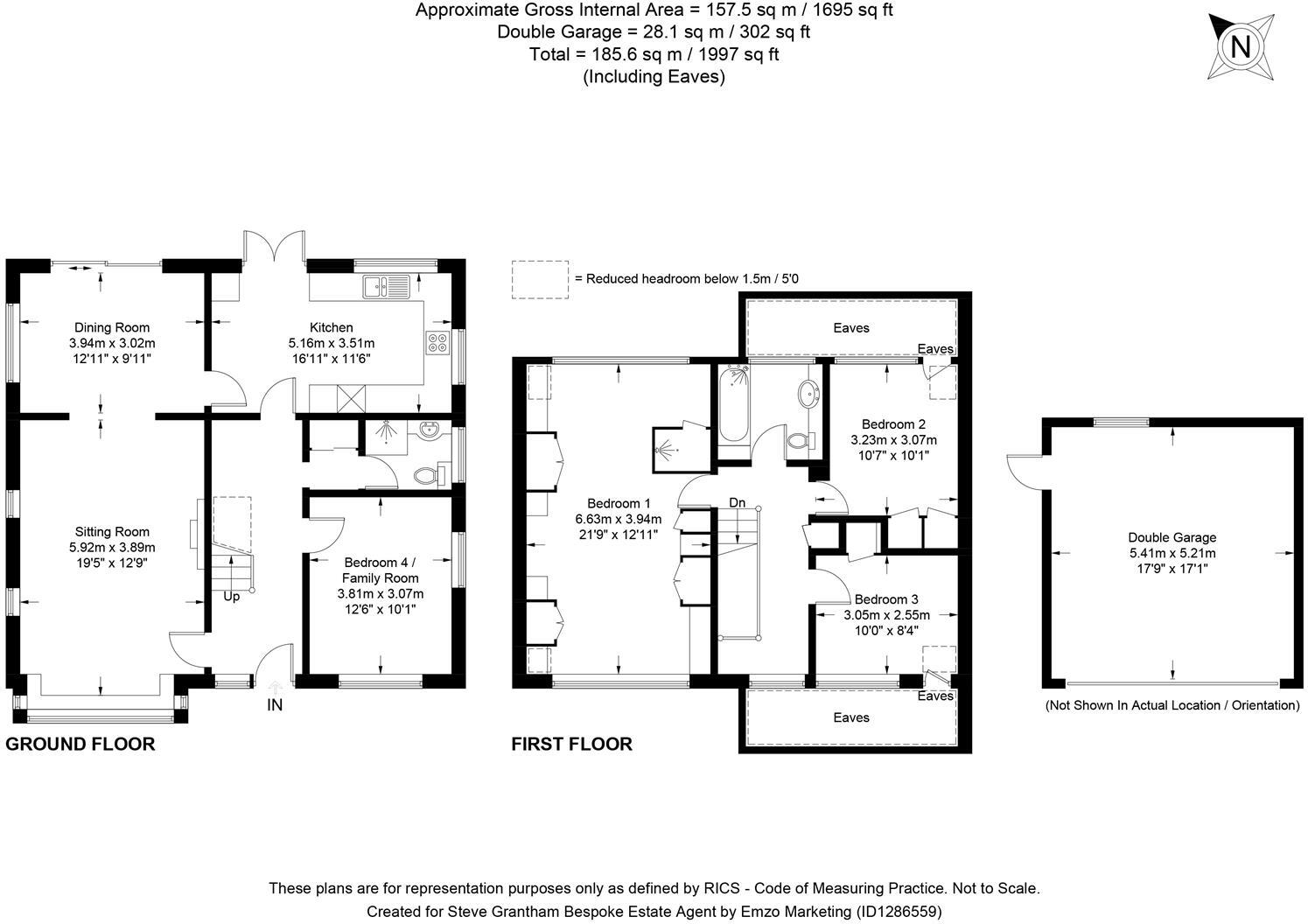 Bulls Copse Lane, Horndean floorplan