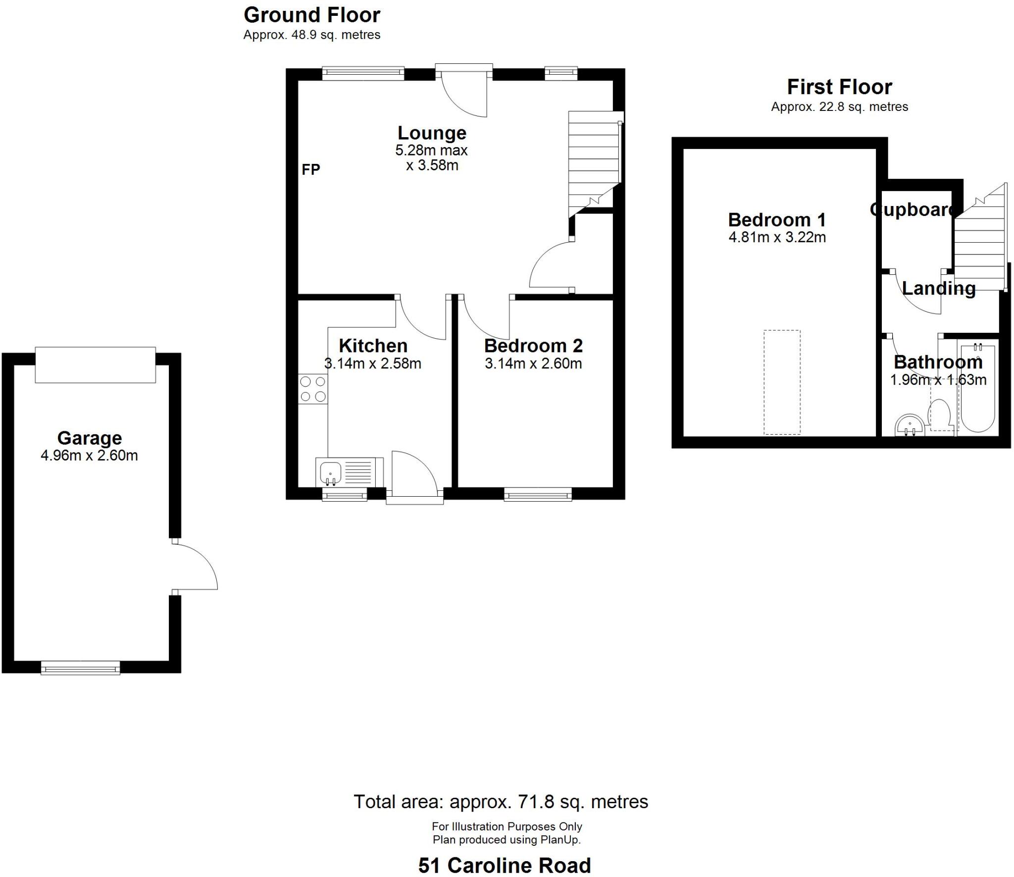 Caroline Road, Metheringham floorplan