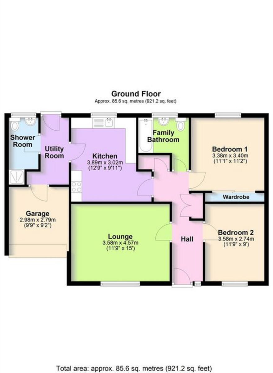 Orchard Close, Northwich floorplan