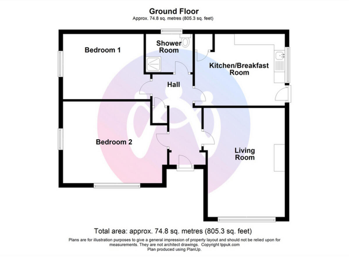 Ffordd Cildwrn, Llangefni, Anglesey, LL77 floorplan